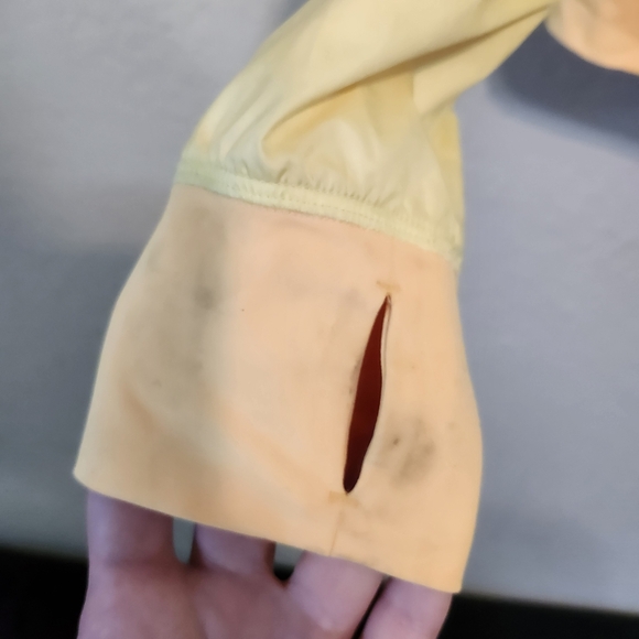 LULULEMON Two to Make it True Reversible Jacket Yellow Size 10 - Picture 4 of 14